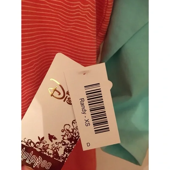 LuLaRoe Disney Minnie Mouse Randy top nwt - Picture 5 of 5